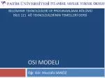 OSI Modeli - slide 1