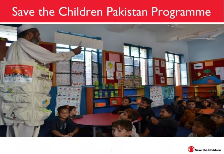 save the children pakistan programme