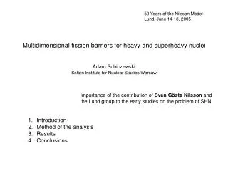 Multidimensional fission barriers for heavy and superheavy nuclei
