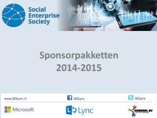 sponsorpakketten 2014 2015