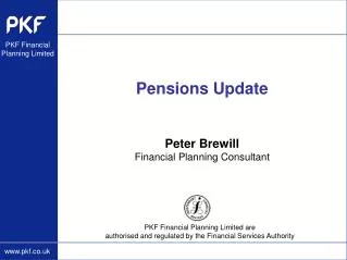 Pensions Update