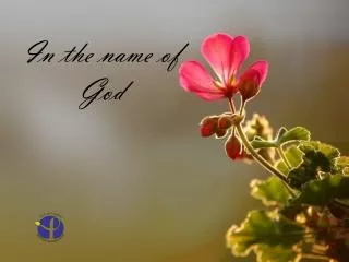 in the name of god