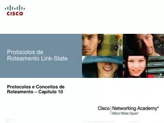 protocolos de roteamento link state