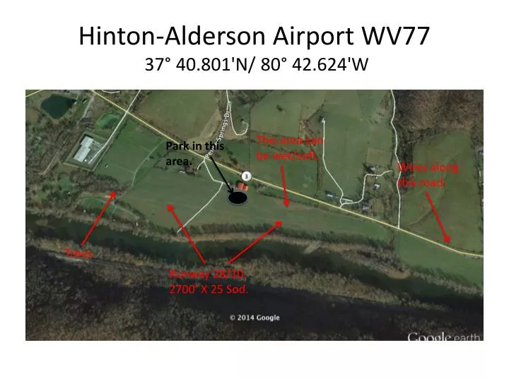 hinton alderson airport wv77 37 40 801 n 80 42 624 w