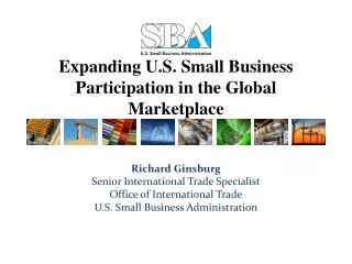 expanding u s small business participation in the global marketplace