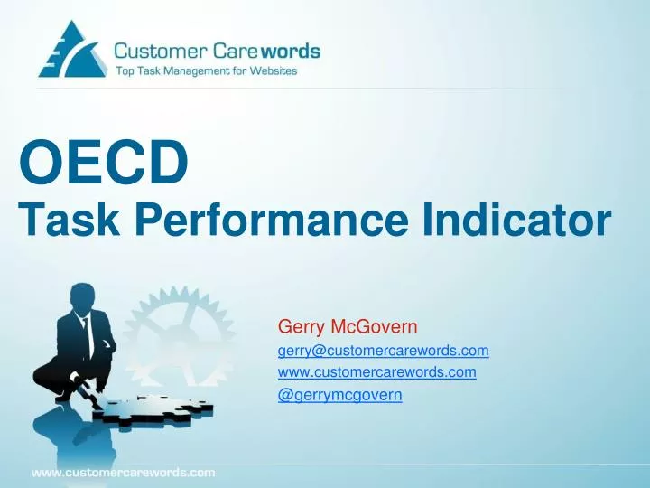 oecd task performance indicator