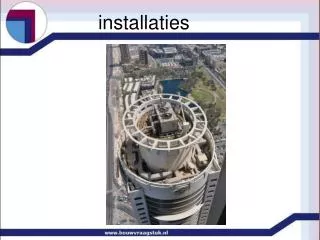 installaties