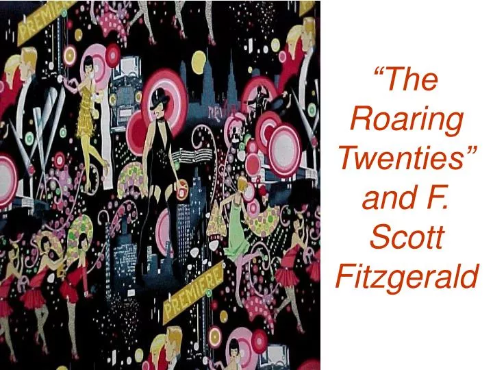 the roaring twenties and f scott fitzgerald