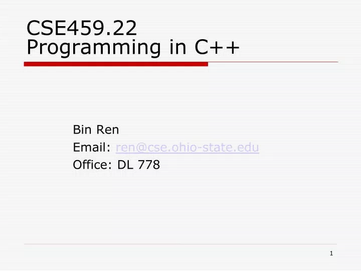 cse459 22 programming in c