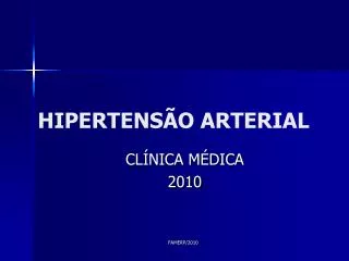 hipertens o arterial