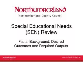 Special Educational Needs (SEN) Review