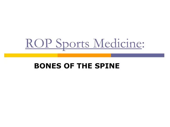 rop sports medicine