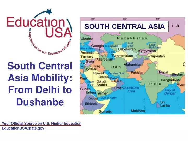 south central asia mobility from delhi to dushanbe