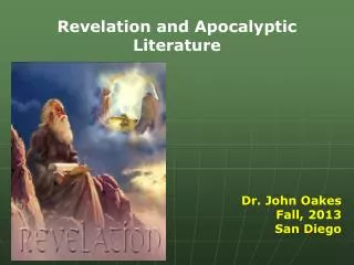 Revelation and Apocalyptic Literature