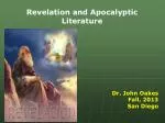 Revelation and Apocalyptic Literature - slide 1