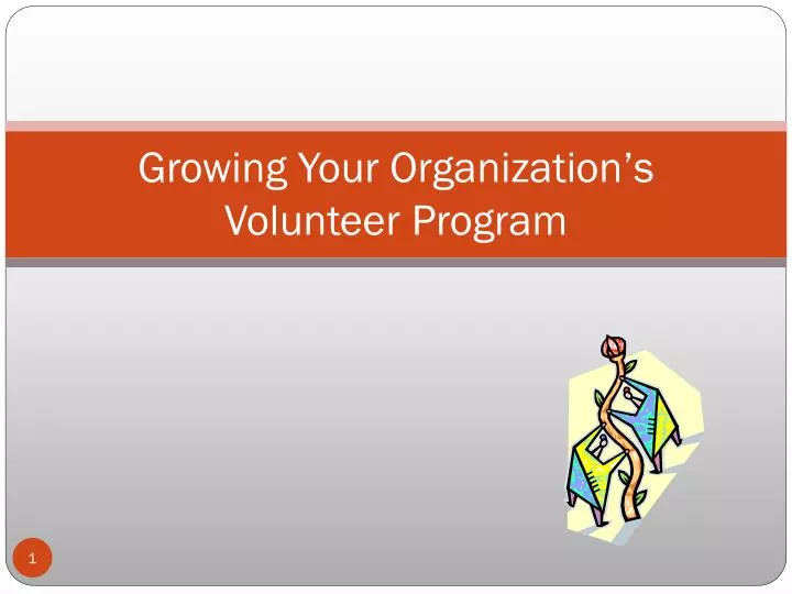 growing your organization s volunteer program