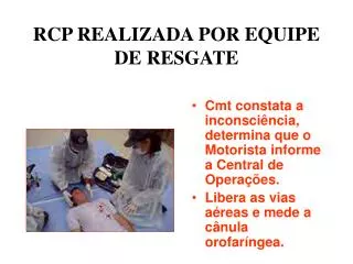 rcp realizada por equipe de resgate