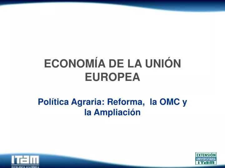 econom a de la uni n europea