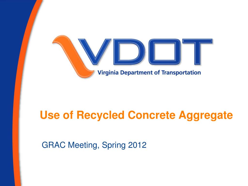 PPT - Use of Recycled Concrete Aggregate PowerPoint Presentation, free ...