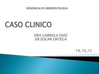 caso clinico
