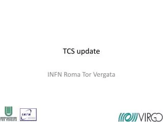 TCS update