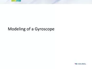 Modeling of a Gyroscope