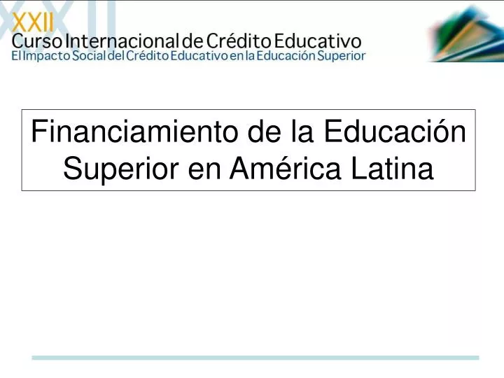 financiamiento de la educaci n superior en am rica latina