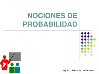 nociones de probabilidad