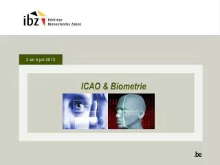 icao biometrie