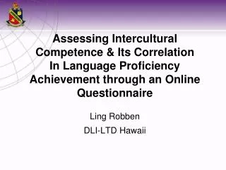 Ling Robben DLI-LTD Hawaii