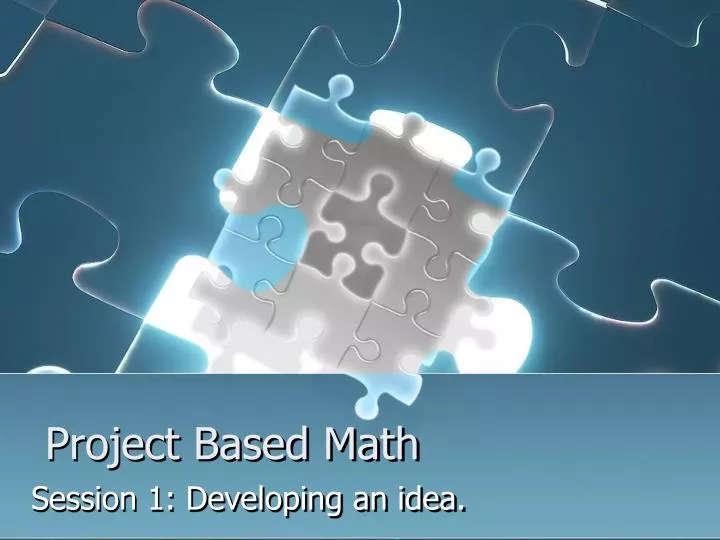 project based math