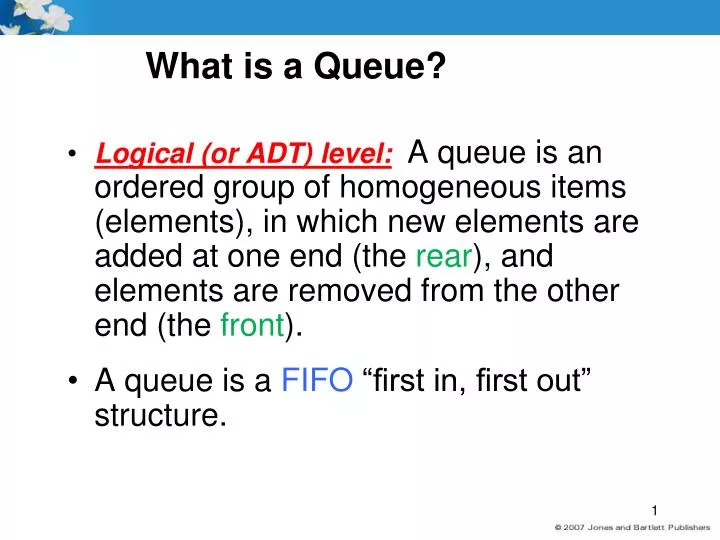 what is a queue