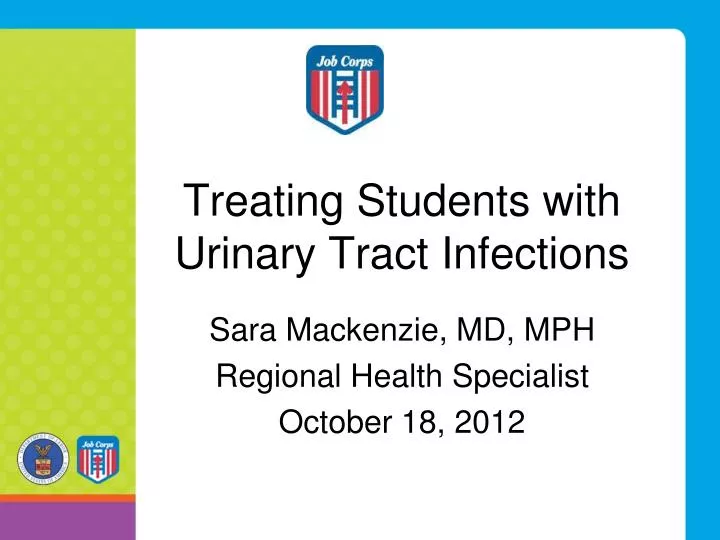 treating students with urinary tract infections