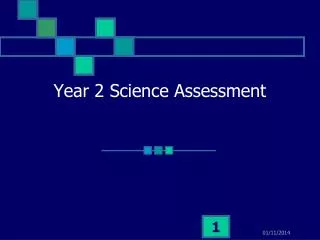 Year 2 Science Assessment