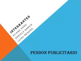 pendon publicitario