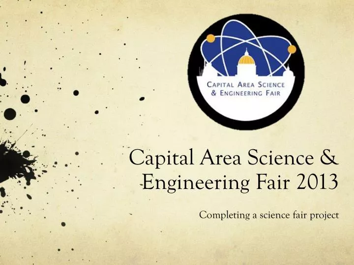 capital area science engineering fair 2013