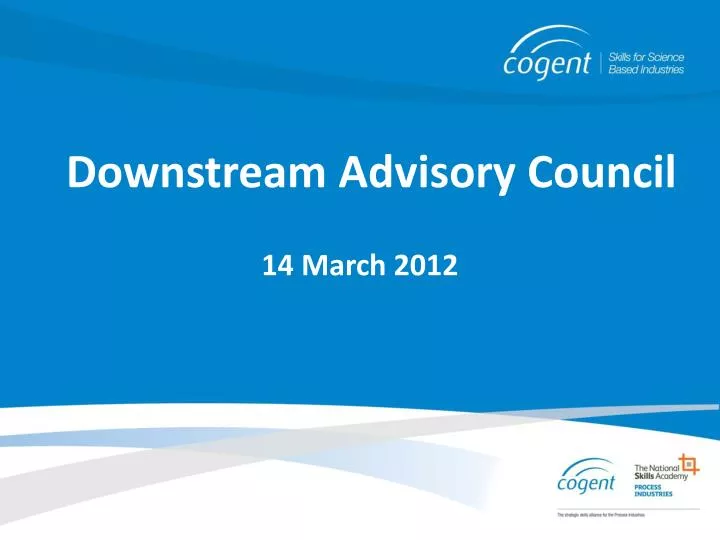 downstream advisory council