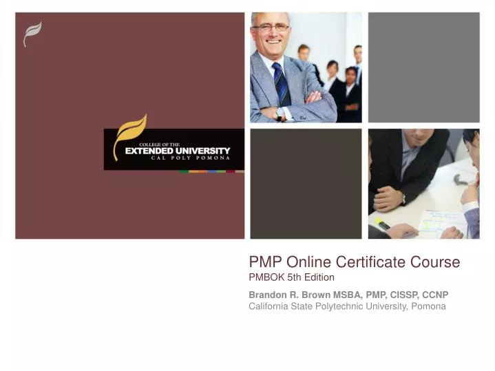 pmp online certificate course pmbok 5th edition
