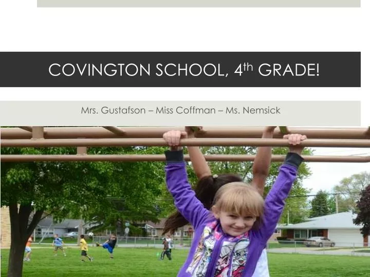 covington school 4 th grade