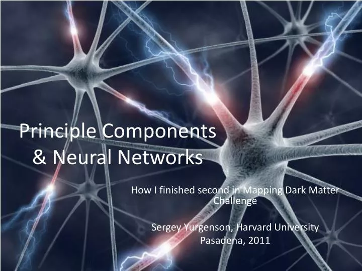 principle components neural networks
