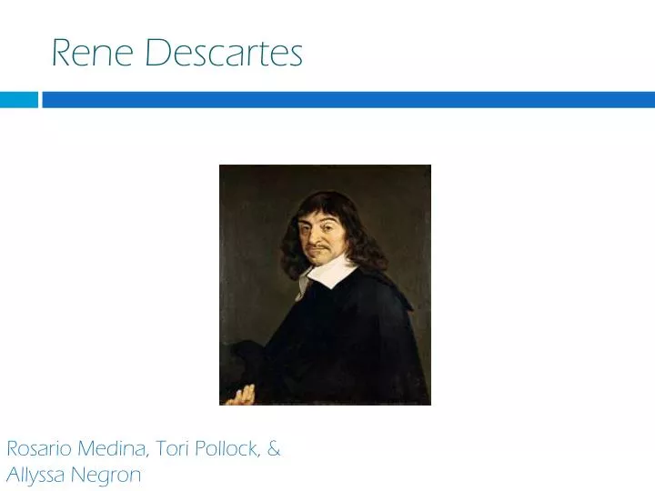 rene descartes