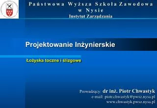 projektowanie in ynierskie