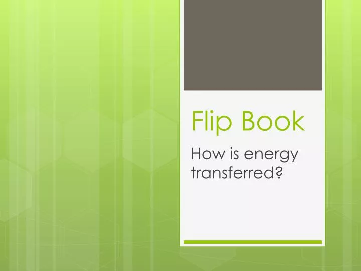 flip book