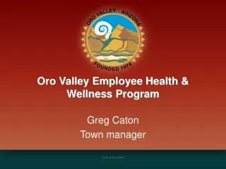 Oro Valley Employee Health &amp; Wellness Program