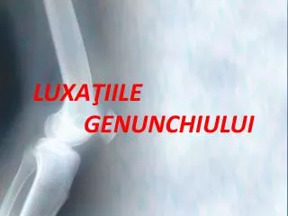 luxa i ile genunchiului
