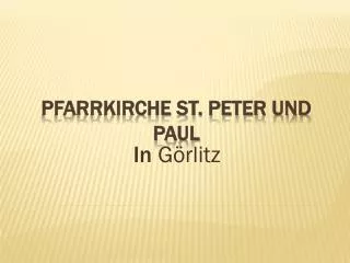 in g rlitz