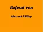 Referat von - slide 1