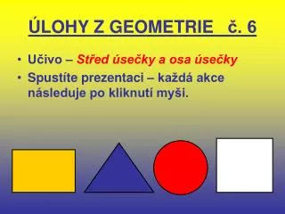 lohy z geometrie 6