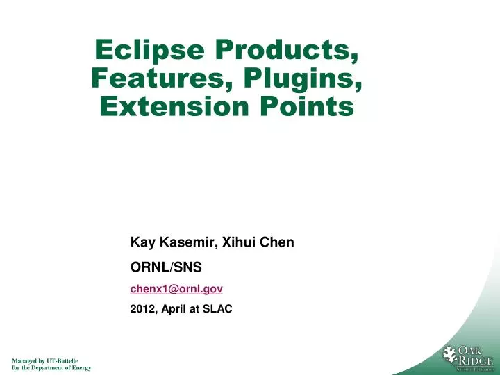 eclipse products features plugins extension points