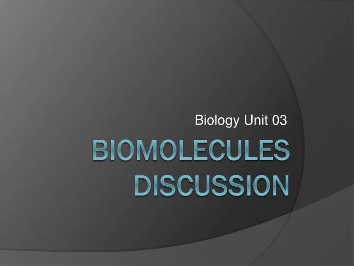 biology unit 03